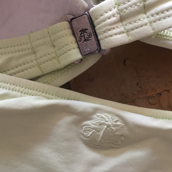 TOMMY BAHAMA SWIM LT GREEN STRAPLESS BIKINI SET S - Picture 9 of 12